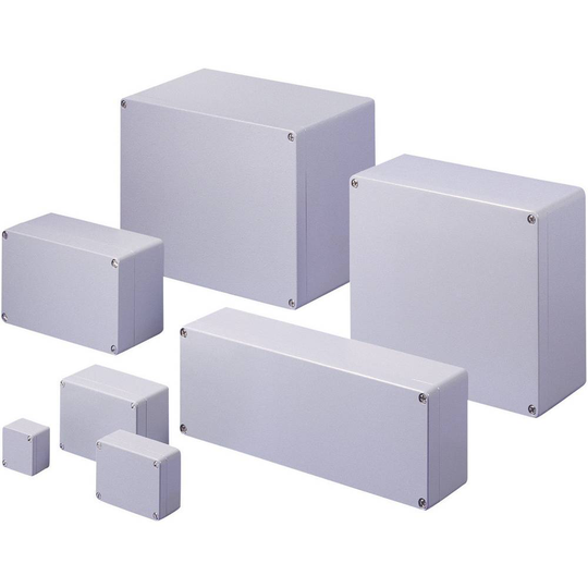Rittal 9101.210 GA 9101.210 Universalhölje 58 x 36 x 64 Aluminium Grå (RAL 7001) 1 st