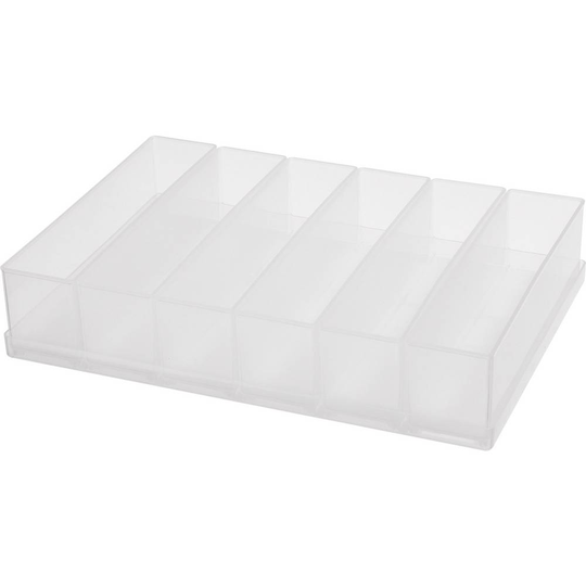 raaco A 9-3 Sortimentlåda-insats (L x B x H) 238 x 168 x 47 mm Antal fack: 6
