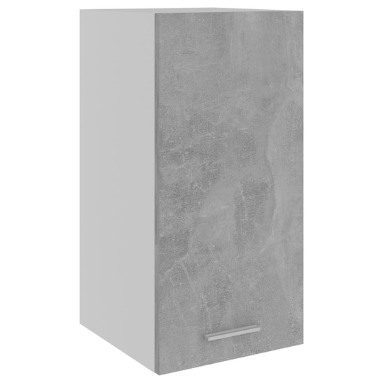 vidaXL Väggskåp betonggrå 29,5x31x60 cm spånskiva