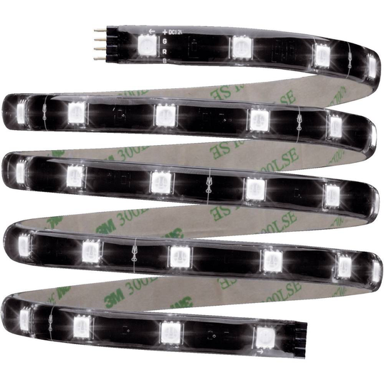 Function YourLED grundset 1,5 m RGB 14,4 W 230/12V 24 VA svart plast