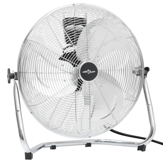 vidaXL Golvfläkt 3 hastigheter 60 cm 120 W