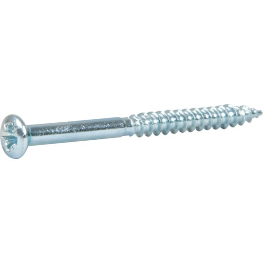 ESSVE 552641 Strömbrytarskruv 3 mm Ø, elförzinkad, 100-pack 41 mm
