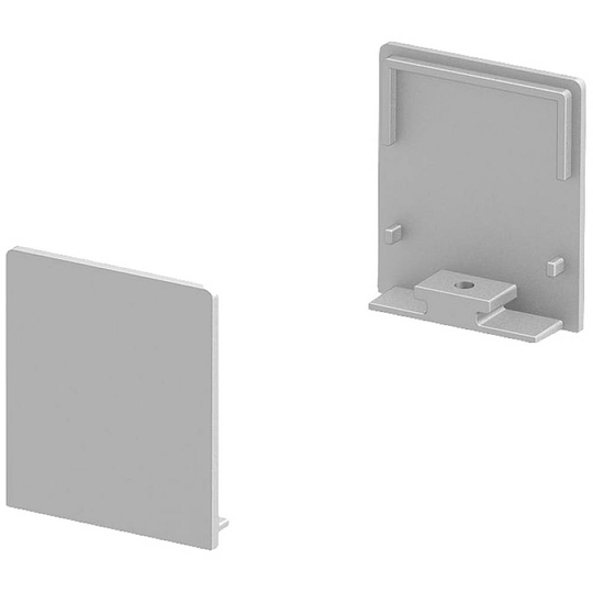 Ändlock Aluminium (L x B x H) 10 x 35 x 40 mm SLV GRAZIA 20 1000562
