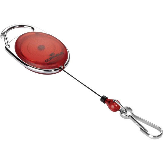 Durable 832703 Jojo för ID-hållare Röd 0.8 m