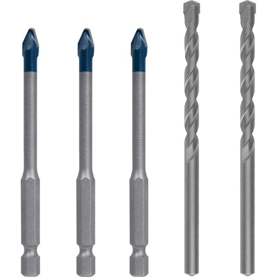 Bosch Expert HEX-9 Hardceramic Kakelborrsats 5 delar. 6 mm