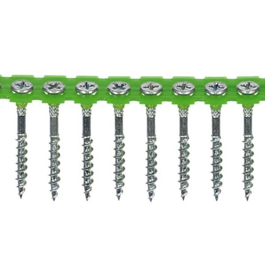 ESSVE 542330 Spånskiveskruv 4,2 mm Ø, bandad, PH2, FZB, 1000-pack 30 mm