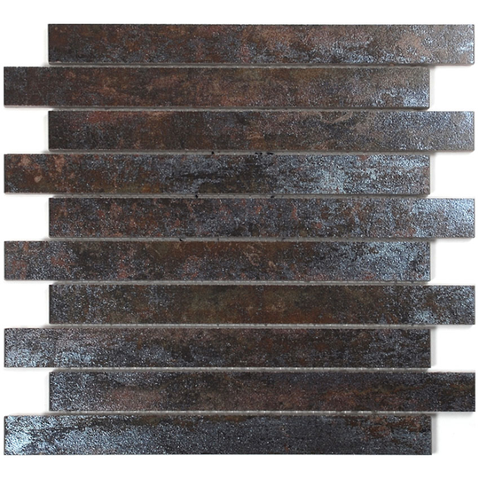 Klinkermosaik Arredo Iron Rust Brick 3x30 cm