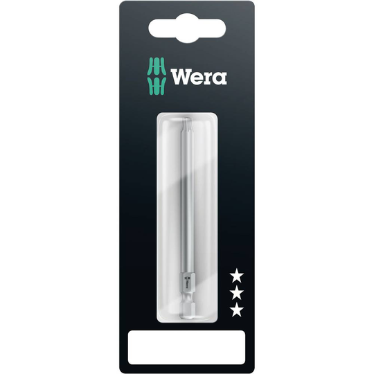 Wera 867/4 Z 89mm SB SiS Torx-Bit T 20 Verktygsstål legerad, seg F 6.3 1 st