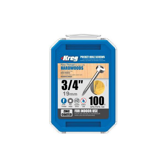 Kreg SPS-F075-100 Skruv 19 mm 100-pack