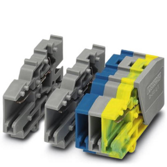 Phoenix Contact SC 2,5-RZ/ 1-L 3042214 Koppling Antal poler: 1 0.08 mm² 2.5 mm² Grå 50 st