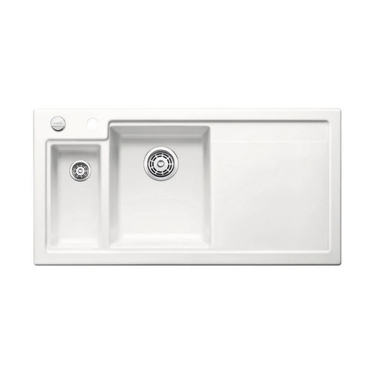 Blanco Infällnad Diskbänk Axon II 6 S Vit Vänster