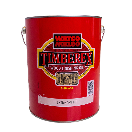 Träolja Timberex Extra White 5 l