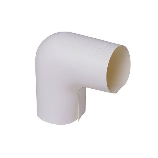 Danmat Iso Systems 316012020 Plastböj 90°, vit, snäppböj Ø: 52 mm