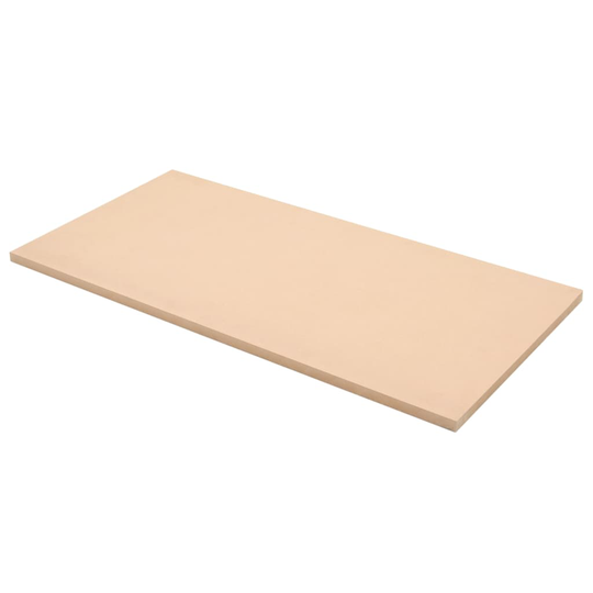 vidaXL MDF-skivor rektangulära 120x60 cm 25 mm