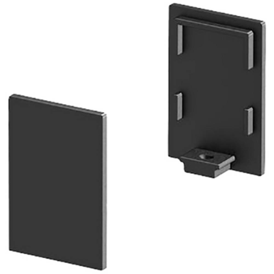 Ändlock Aluminium (L x B x H) 5.5 x 17.5 x 26.2 mm SLV GRAZIA 10 1000486