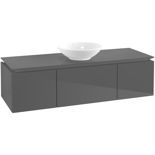 Tvättställsskåp Villeroy & Boch Legato Kompakt med 3 Lådor för Ytmonterat Tvättställ från Övriga V&B Serier