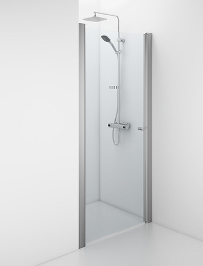 Ifö Duschdörr Space Nisch SPNK 750 Klar Glas Med Knopp