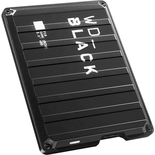 WD Black P10 Game Drive Extern hårddisk 2.5 4 TB Svart USB 3.2 Gen 1