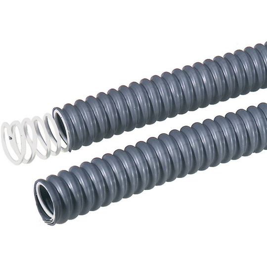 LAPP 61721740 SILVYN® FPS Korrugerat rör (value.1363853) Grå 21 mm Metervara