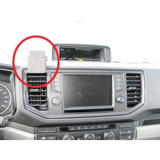 Brodit ProClip VW Crafter (Bj. 17-21) / MAN TGE (Bj. 19-21) Ventilationsgaller Mobilhållare för bil