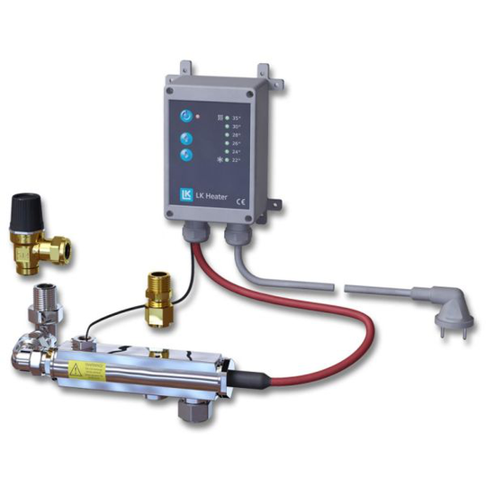 LK Systems Heater 350 Komfortvärmare 1-16 st. kretsarrör