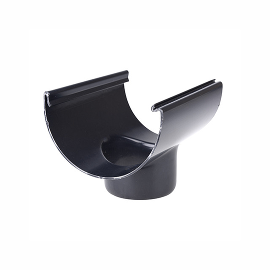 TAPPSTYCKE 100CM RÄNNAN 75CM STUPRÖR I SVART PLAST | Beijerbygg Byggmaterial
