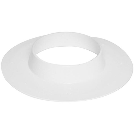 Faluplast 50100 Täckbricka delbar, med krage, vit 150 x 75 mm