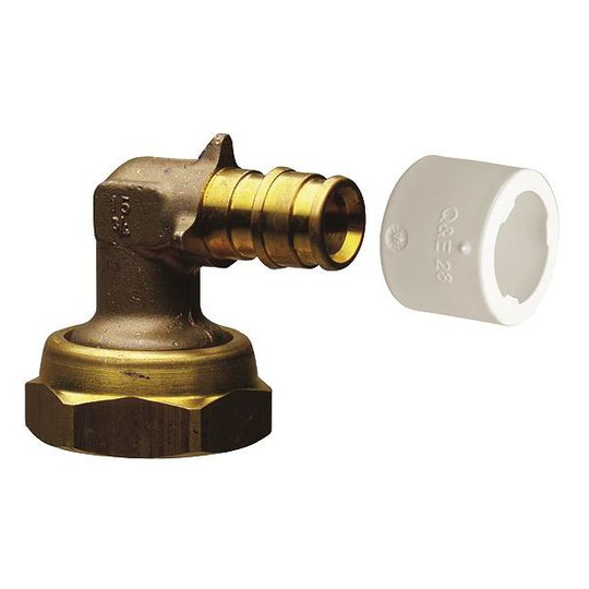 Uponor 1870241 Vinkelkoppling 90°, med löpande mutter 20 x 18 mm