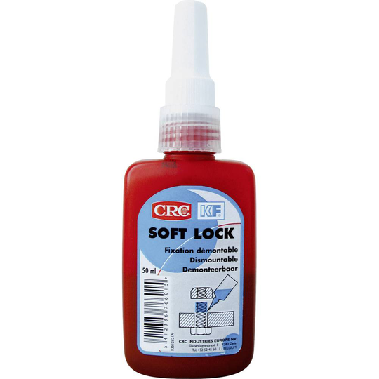 Skruvsäkring Hållfasthet: medel 50 ml CRC SOFT LOCK 30696-AA