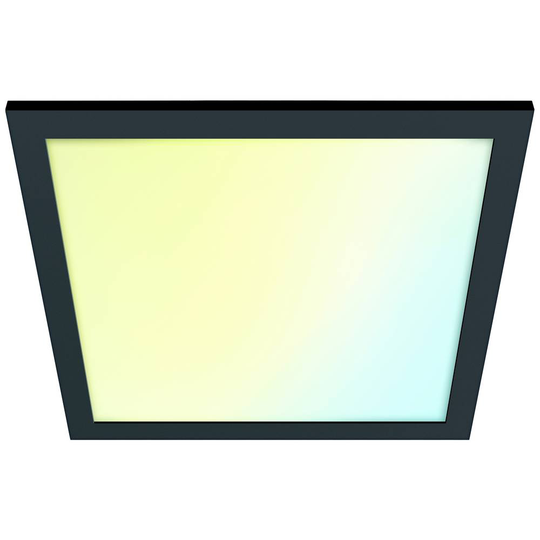 LED-takbelysning 36 W WiZ Panel WiZ Ceiling SQ 36W Black 27-65K TW 8719514554870 Svart