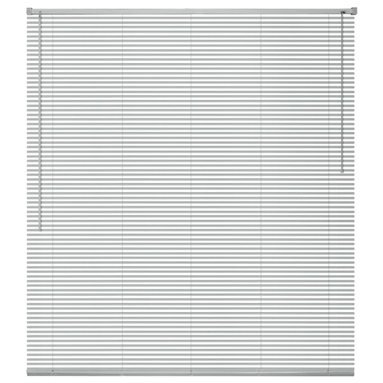 vidaXL Persienner aluminium 80x160 cm silver