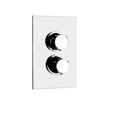 Termostatblandare Eico 3822 Trasparenze 13333-299 Svart / Krom