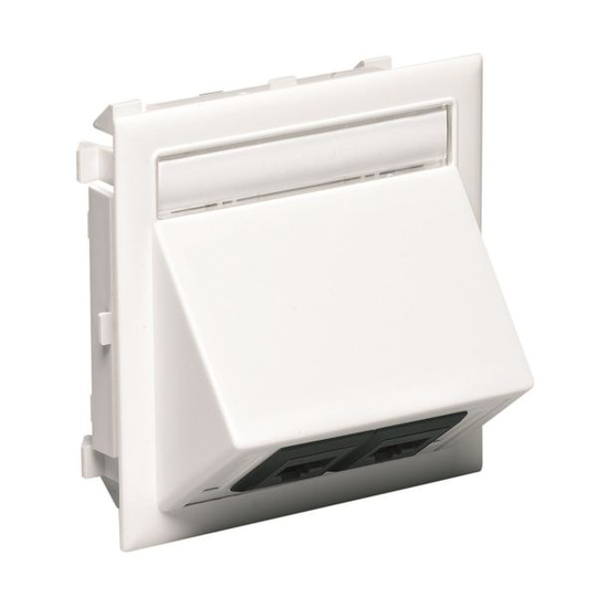 Schneider Electric Lex Com Cat6 UTP Anslutningssats 84 x 84 mm 1 koppling