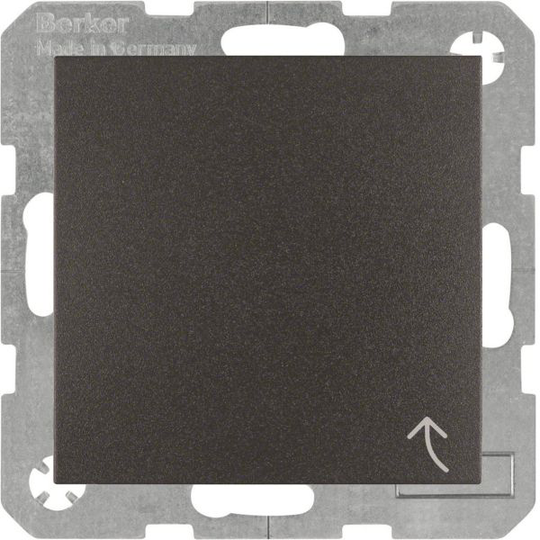 Hager 47241606 Vägguttag 1 vägs, 16 A Antracitgrå, 50-60 Hz