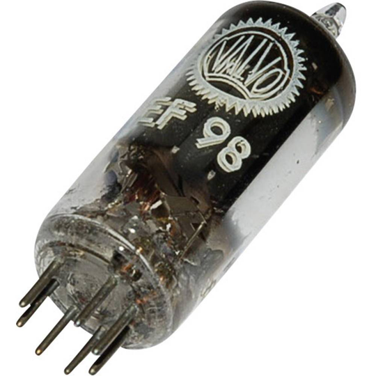 EF 98 Elektronrör Pentod 25 V 2.2 mA Antal poler: 7 Lampsockel: Miniatyr Innehåll 1 st