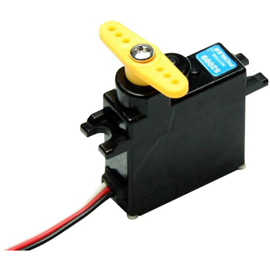 Master Mini-Servo MASTER S2009 Analog-servo Transmissionsmaterial: Plast Instickssystem: JR