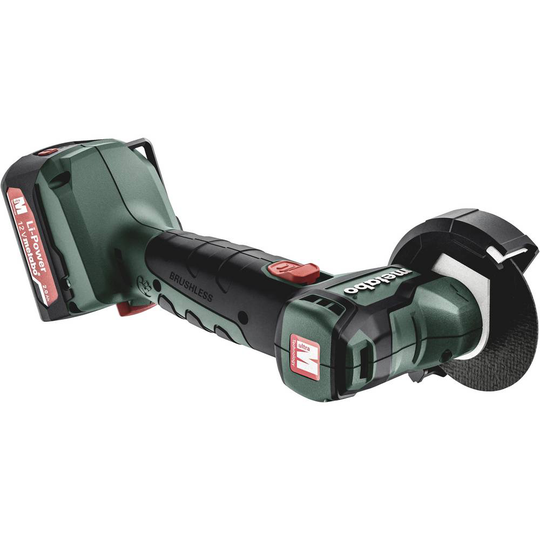 Metabo POWERMAXX CC 12 BL 600348500 Vinkelslip 76 mm inkl. 2x batterier, inkl. väska 12 V 2.0 Ah