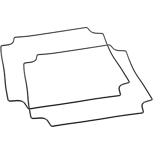 Hammond Electronics 1557HGASKET Tätning Silikon Svart 1 st
