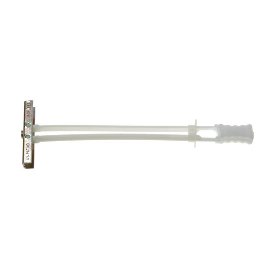 TOGGLER 00021035 Gipsankare Metallankare M10, 25-pack