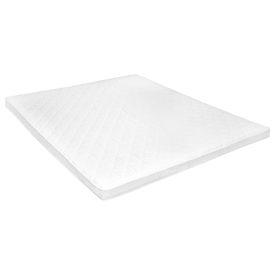 vidaXL Bäddmadrass 160x200 cm kallskum äggprofil 6 cm
