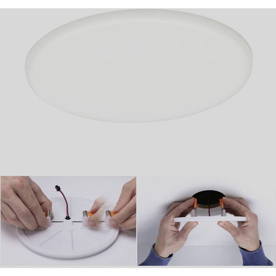 Paulmann 92392 EB Panel Veluna VariFit LED-inbyggnadsbelysning 17.50 W Satin
