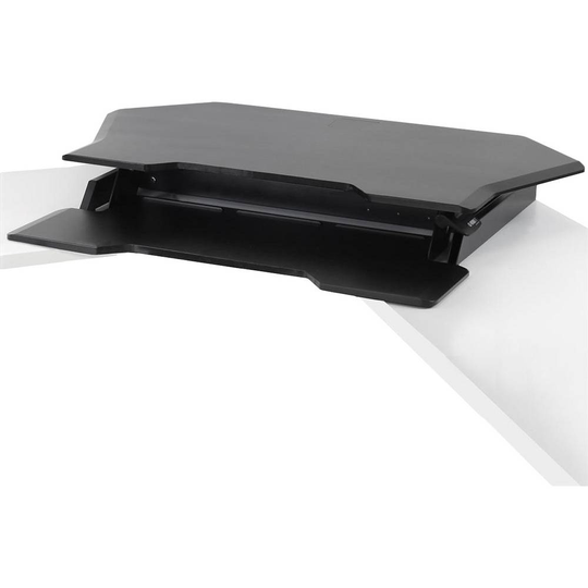 Ergotron 33-468-921 Monitor-höjning 76,2 cm (30) Justerbar i höjd, Tangentbordsbricka, Stående