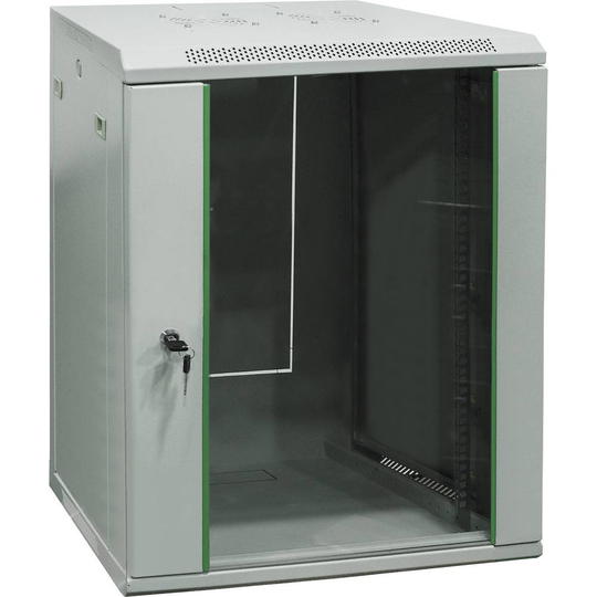 Renkforce RF-NC-140 19 väggskåp (B x H x D) 600 x 816.2 x 450 mm 16 U Grå (RAL 7035)
