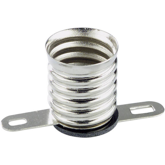 Lampsockel Sockel: E10 Anslutningstyp: Lödögla TRU COMPONENTS 1 st