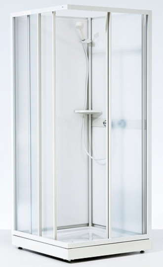 Ifö Duschkabin Komplett NKH-L VS 800 x 800 Låg