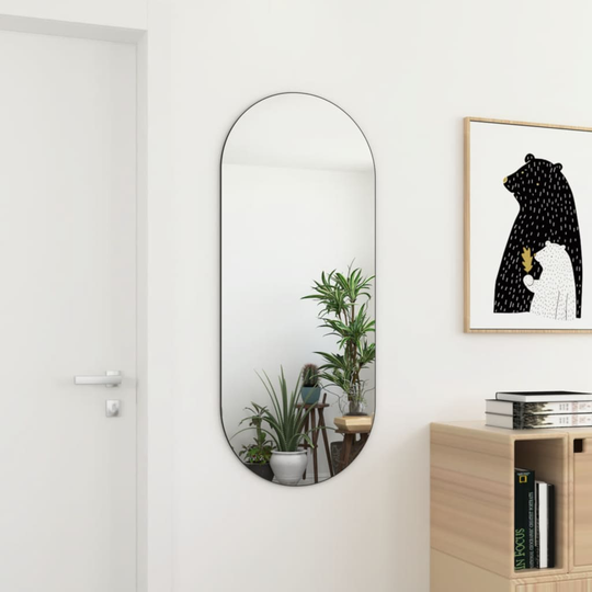 vidaXL Spegel 120x50 cm glas