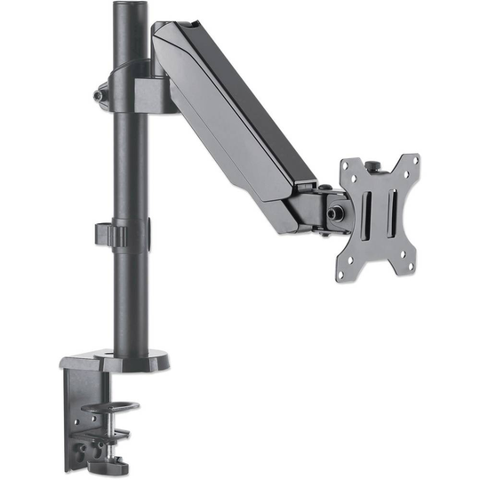 Manhattan 461573 1x Monitor bordsfäste 43,2 cm (17) - 81,3 cm (32) Vridbar, Justerbar i höjd, Tiltbar, Svängbar