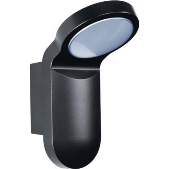 LED-vägglampa LED fast installerad LED ESYLUX OL 100 LED 3K sw EL10710711 Svart