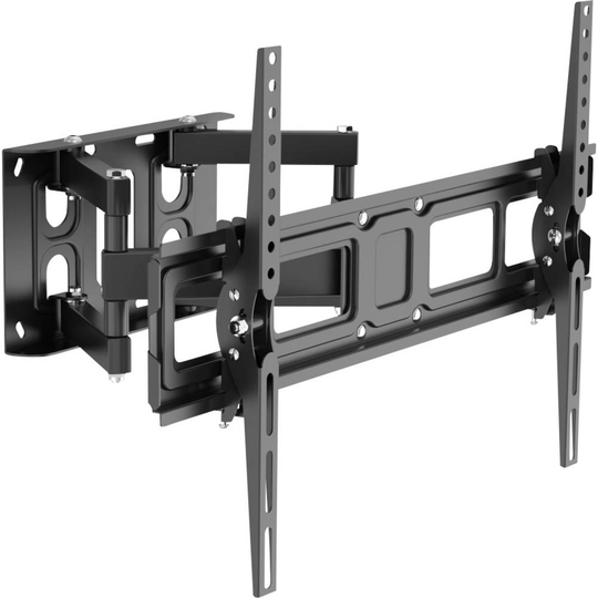 aha Elektronik TV-Wandhalterung, vollbeweglich, 213 cm (84), Scherenarm, Schwarz TV-väggfäste 81,3 cm (32) - 213,4 cm (84) Svängbar, Tiltbar, Tilt + Svängbar