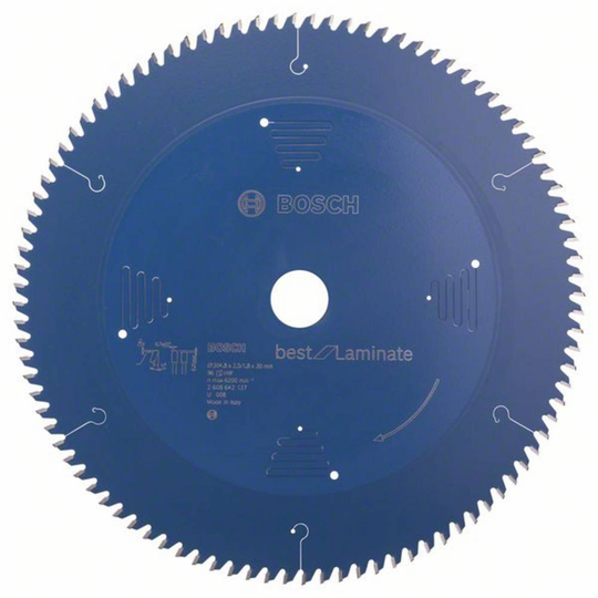 Bosch Accessories Best for Laminate 2608642137 Cirkelsågblad 305 x 30 x 2.5 mm Antal tänder (per tum): 96 1 st